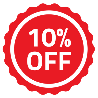 get 10% off